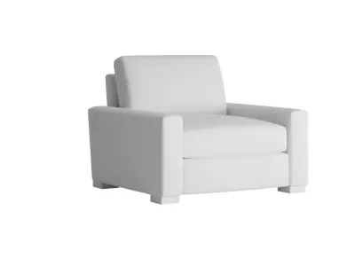 Otto Single Seat Sofa 3D model