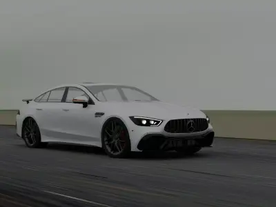 Mercedes Benz AMG GT 3D model