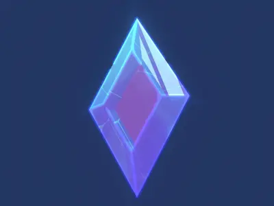 Crystal Shader Free Blender Texture