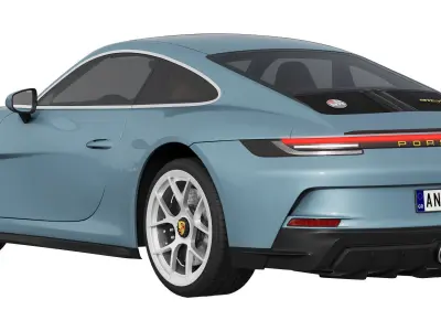 Porsche 911 S-T 3D model