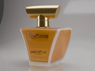 Luxury Perfume Bottle  Inspired by Poeme Lancome for Women 3D model