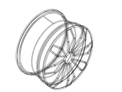 SPORT RIM  3D print model