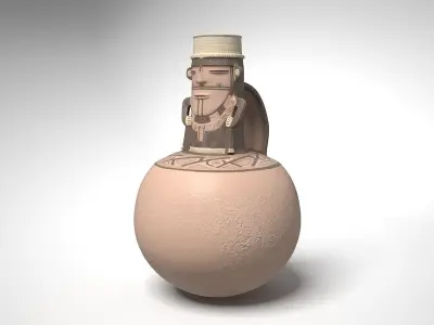 Anthropomorphous jar 3D model