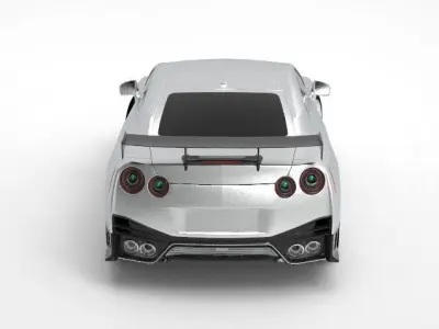 Nissan GT-R Nismo 3D model