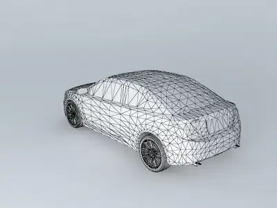 Lazor car Free 3D model