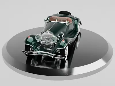 MERCEDES BENZ 1936 3D model