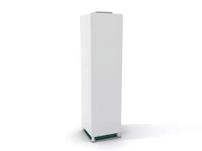 Modern White Skyscraper model pack Low-poly 3D model