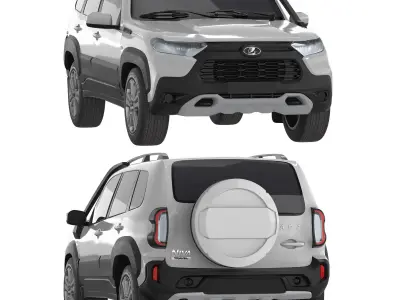 Lada Niva Travel Off-road 3D model