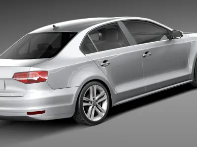 Volkswagen Passat B8 2015 3D model