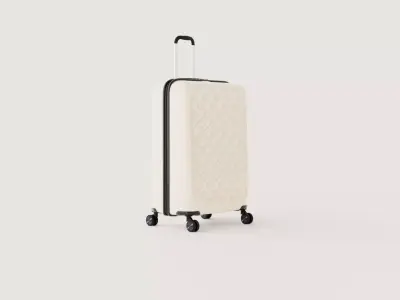 SUITCASE 64 CM Low-poly 3D model