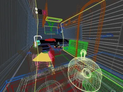 Caravan Design Fiat Ducato-RAM 12m3 3D model 3D model