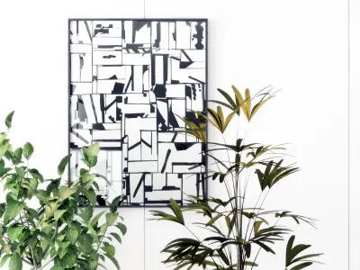 Modern Plant Potting 3D model