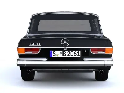 Mercedes-Benz 600 w100 Pullman 3D model