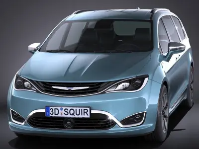 Chrysler Pacifica 2017 3D model