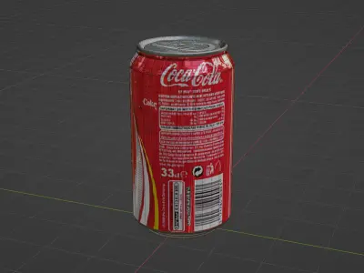 Coke Can 3D model