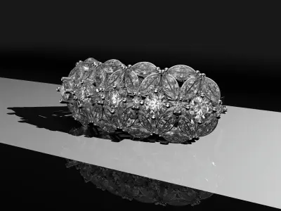WEDDING RING  3D print model