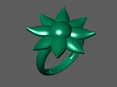 Plain Ring Women Ready STL 3DM Models Womens Rings 3D models 3D print model 80