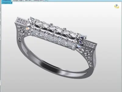 Fancy ideal Bracelet  3D print model