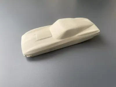 The silhouette of the car CHEVROLET CORVETTE STINGRAY 427 3D print model