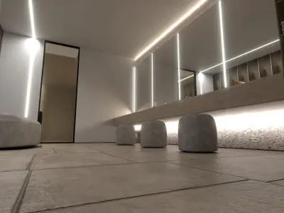 Dressing Room 3D model