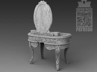 MirrorTable 3D print model