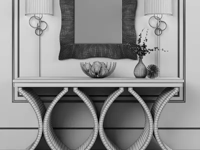 decorative set number 36 3D model