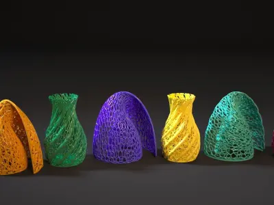 Beautiful vase decor 3D print model