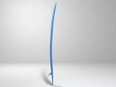 Surfboard - Type 1 3D model