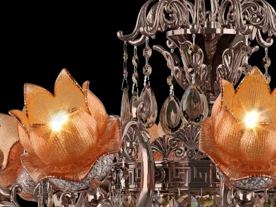 MD 89320-10-2 Osgona Chandelier 3D model