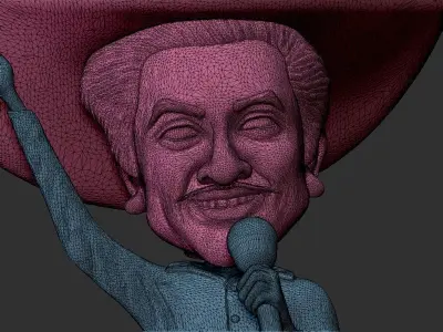 Kishore kumar Miniature 3D print model