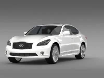 Infiniti M30d Y51 2013 3D model