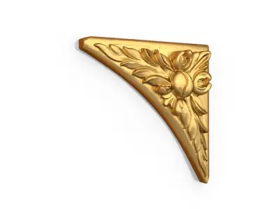 Classic decor ornament 147 3D model