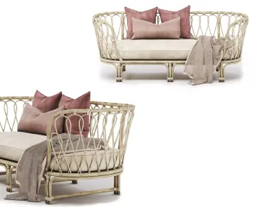 Boheme Sofa 3D model