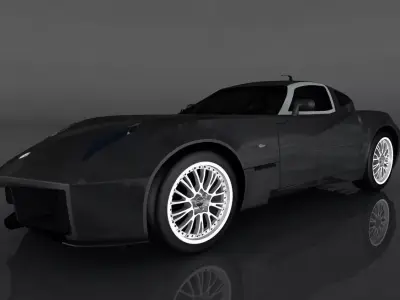 Spada Vetture Sport Low-poly 3D model