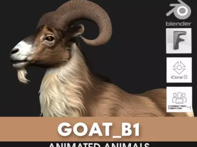 Goat-B1 3D model