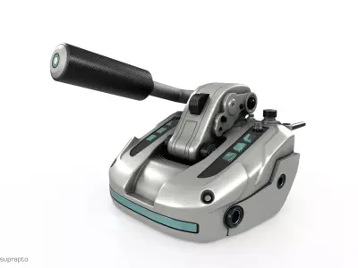 Racing Handbrake 3D model