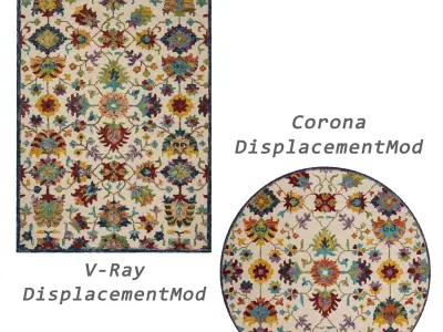 Rugs No 234 Low-poly 3D model
