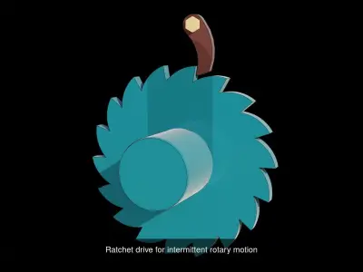 Intermittent Motion Mechanisms 3D Model Collection