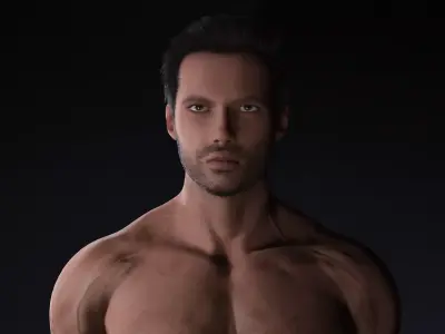 Dual Souls Valen The Silent Blade 1 of 10 Male   Rigged Low-poly 3D model