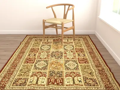 4 in 1 Rug Collection No 25 Low-poly 3D model