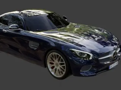 Benz Mercedes car 3D model