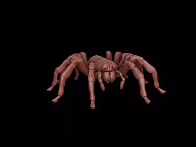 Spider Animal Sculpture 3D print model buy