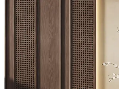 Decorative V73 Wall Panels 3D model