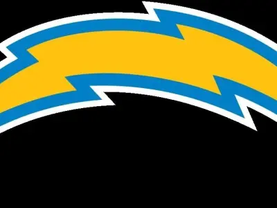 Los Angeles Chargers Football Helmet 3D model