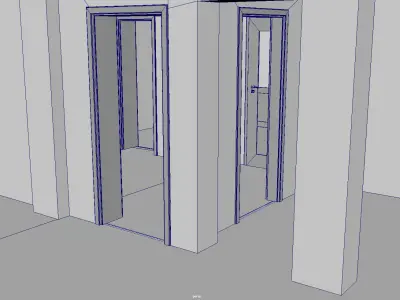 Game-Ready Home 3D Model for Unreal Engine Low-poly 3D model