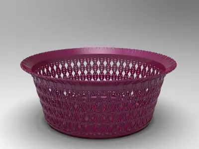 PLASTIC FRUIT BOWL 3D print model