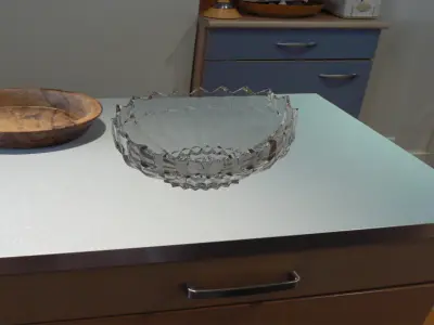 dhalia oval bowl for fruit  3D model