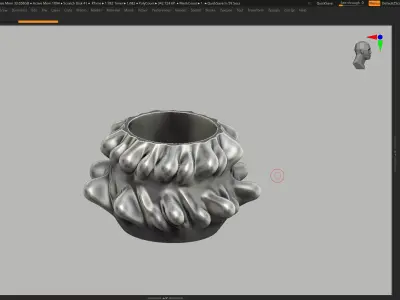 vase 3d print 808 3D print model