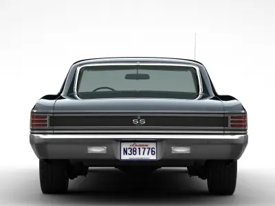 Chevrolet Chevelle SS 1967 3D model