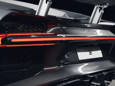 Bugatti Chiron - Unreal Engine 5 3D model